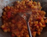Foto langkah ke 6 dari resep Balado Kentang vs Teri.