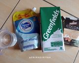 Foto langkah ke 1 dari resep Es Coklat Seliter ala Cafe.