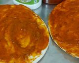 A picture of step 4 of Vegetables cheese pizza.
