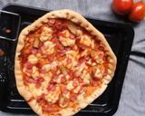 Foto langkah ke 4 dari resep Pizza sosis ekonomis.