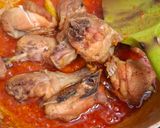 Foto langkah ke 4 dari resep Ayam bumbu merah hajatan.