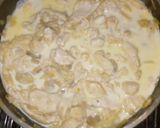 Foto del paso 4 de la receta: Salsa blanca con pollo y champiñones