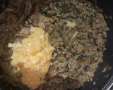 Foto del paso 5 de la receta: Risotto de setas shiitake y espinacas con trufa