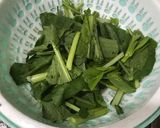 Hình bước làm 2 của món Canh cải ngỗng nấu tôm
