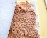 A picture of step 2 of Pinwheel Sandwich.