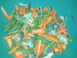 Lemon rice with assorted vegetables#authormarathon