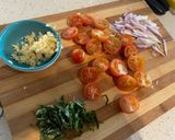 Foto del paso 2 de la receta: Camarones al Ajillo y vegetales