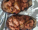 Foto del paso 4 de la receta: Berenjenas rellenas de carne