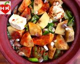 A picture of step 5 of Lamb and Vegetable Tagine.