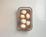 A picture of step 6 of 6 minute jammy soy-marinated eggs.