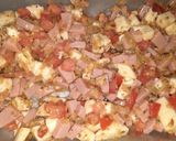 Foto del paso 3 de la receta: Tarta jamón, queso, berenjenas y tomate