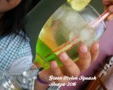 Foto langkah ke 6 dari resep Green Melon Squash dinginnya Segeeeeeer.