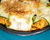 Foto del paso 5 de la receta: Canelones de calabacín y pollo desmechado