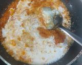 A picture of step 2 of Paneer masala.