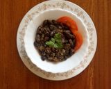 A picture of step 8 of Njahi (Turtle beans).