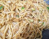 Gambar langkah 4 resipi Spaghetti Sardin Tin Bersambal.