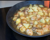 Foto del paso 5 de la receta: Tintorera, huevos y papas