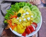Selada Banjar langkah memasak 3 foto