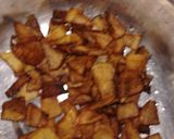 A picture of step 3 of Aloo chaat.