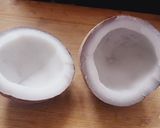 A picture of step 1 of Coconut semaya kheer.