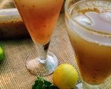 A picture of step 4 of Aam Panna with Jaggery Powder.