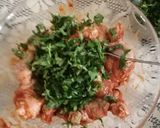 A picture of step 5 of Chicken 65.