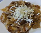 Foto del paso 4 de la receta: Berenjenas y pollo bbq🍆🧅🧀