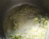 A picture of step 2 of Dudhi Halwa.