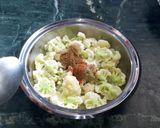 A picture of step 3 of Cheesy Bowl Gobhi Nuggets.