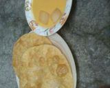 A picture of step 6 of Chilled Mango Shake with homemade poriyan.