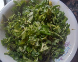 A picture of step 17 of Sinasir with spinach soup.