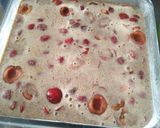 Une image de l'étape 2 de Clafoutis noisette cerise.