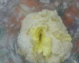 A picture of step 2 of Indian pavs/street food rolls.
