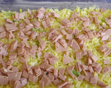 Foto del paso 2 de la receta: Arroz al horno con crema, jamón y queso