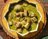 صورة لخطوة 15 من وصفة القلقاس المصري بالسلق 💚🇪🇬