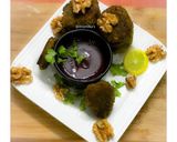A picture of step 7 of Walnuts Hara-Bhara Kebab.