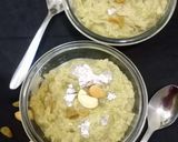 A picture of step 4 of Lauki Halwa.