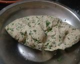 A picture of step 2 of Juwar Atta masala puri.