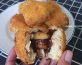 Foto langkah ke 12 dari resep Roti Goreng Pisang Coklat.