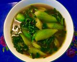 Hình bước làm 4 của món Canh rau dền nấu mướp