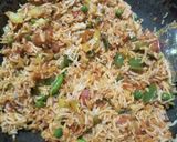 A picture of step 6 of Tomato Pulao (mumbai street style).