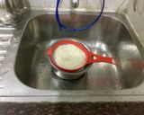 A picture of step 1 of Rice Flour Papads.