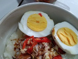 Bubur sarapan keluarga