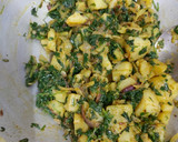 आलू मेथी की सब्जी (Aloo methi ki sabzi recipe in hindi) रेसिपी चरण 2 फोटो