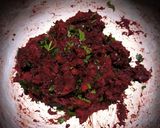 A picture of step 6 of Beetroot Kebab.