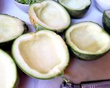 Foto del paso 1 de la receta: Zapallitos rellenos con pollo