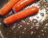 A picture of step 1 of Hotdogs in Tortillas.