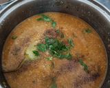 A picture of step 3 of Chicken Freekeh Soup.