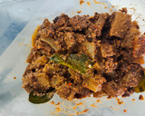 Foto langkah ke 3 dari resep Sate kikil bumbu kacang.