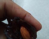 A picture of step 1 of Dates-Badam Chocolate.